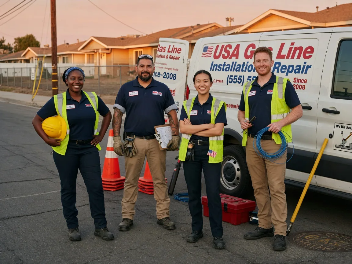 Gas Line Installation company in Sunflower, MS